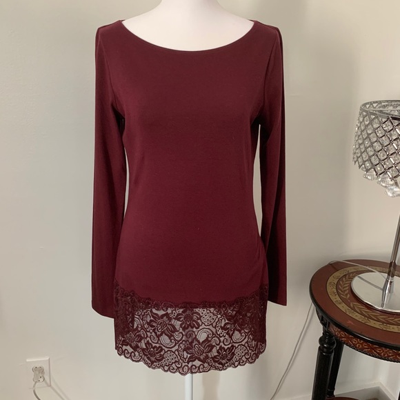 White House Black Market Tops - White House Black Market Long Sleeve Top